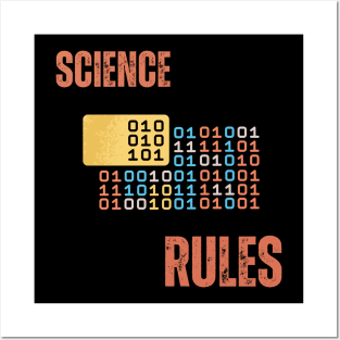 Science Rules Posters and Art